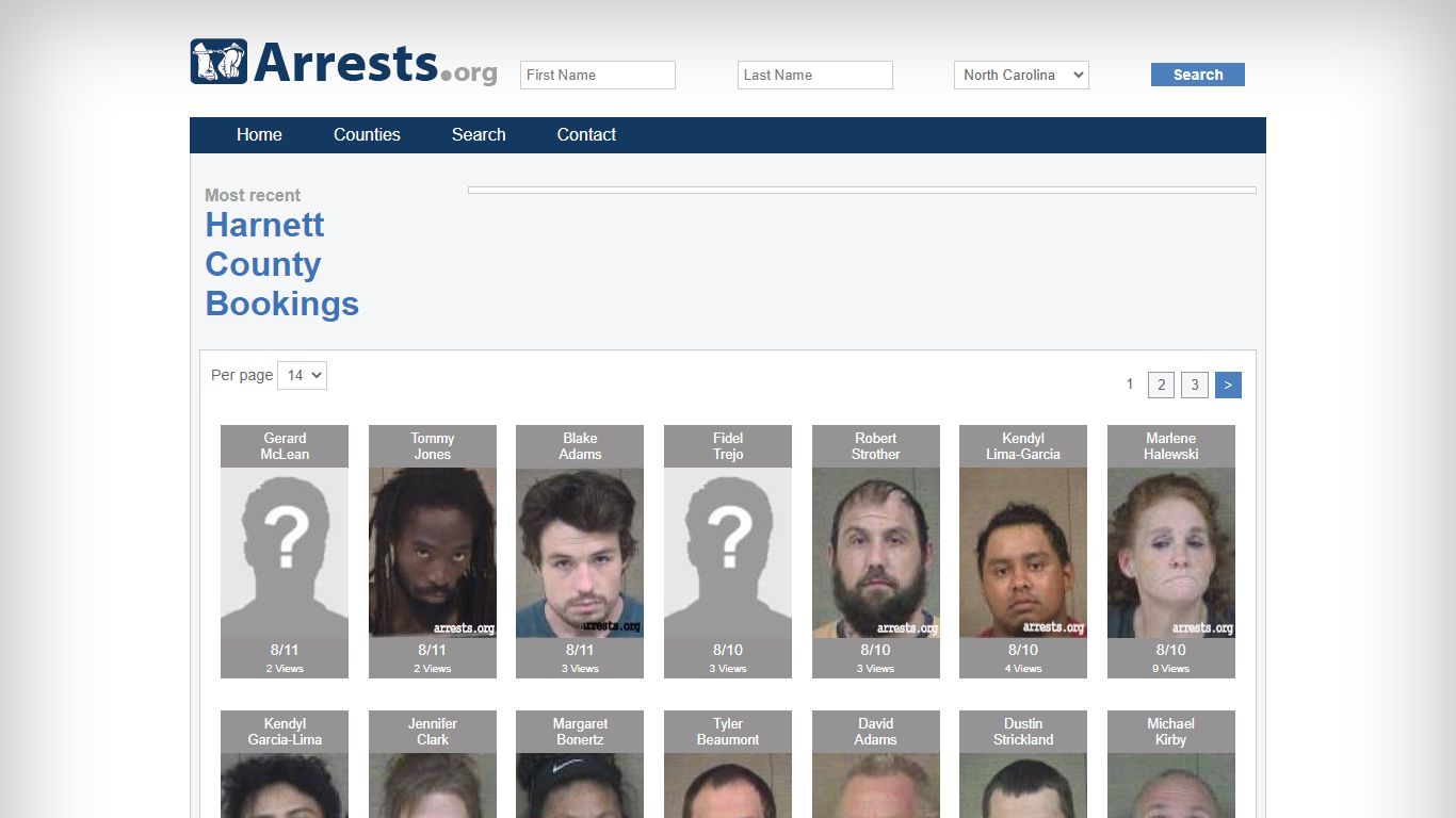 Harnett County Arrests and Inmate Search